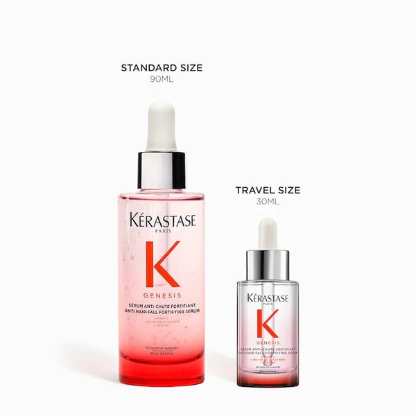 Sérum Anti-Chute Fortifiant pour cheveux fragiles format voyage 30 ml Genesis - Kérastase