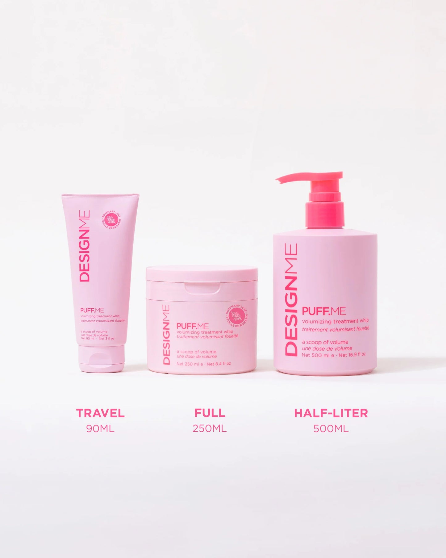 Traitement volumisant fouetté 500 ml Puff.Me - Design.Me