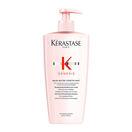 Bain Nutri-Fortifiant Rechargeable Shampoing pour cheveux fragiles & secs 500 ml Genesis - Kérastase