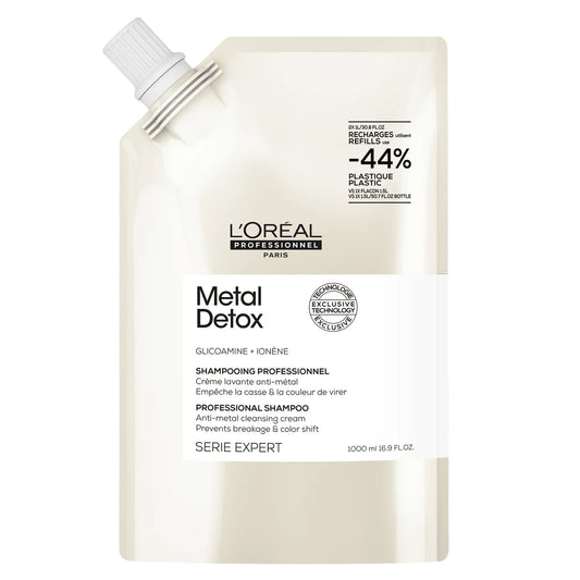 Recharge Crème Lavante Shampoing Anti-Métaux 1000 ml Metal Detox - L'Oréal Professionnel