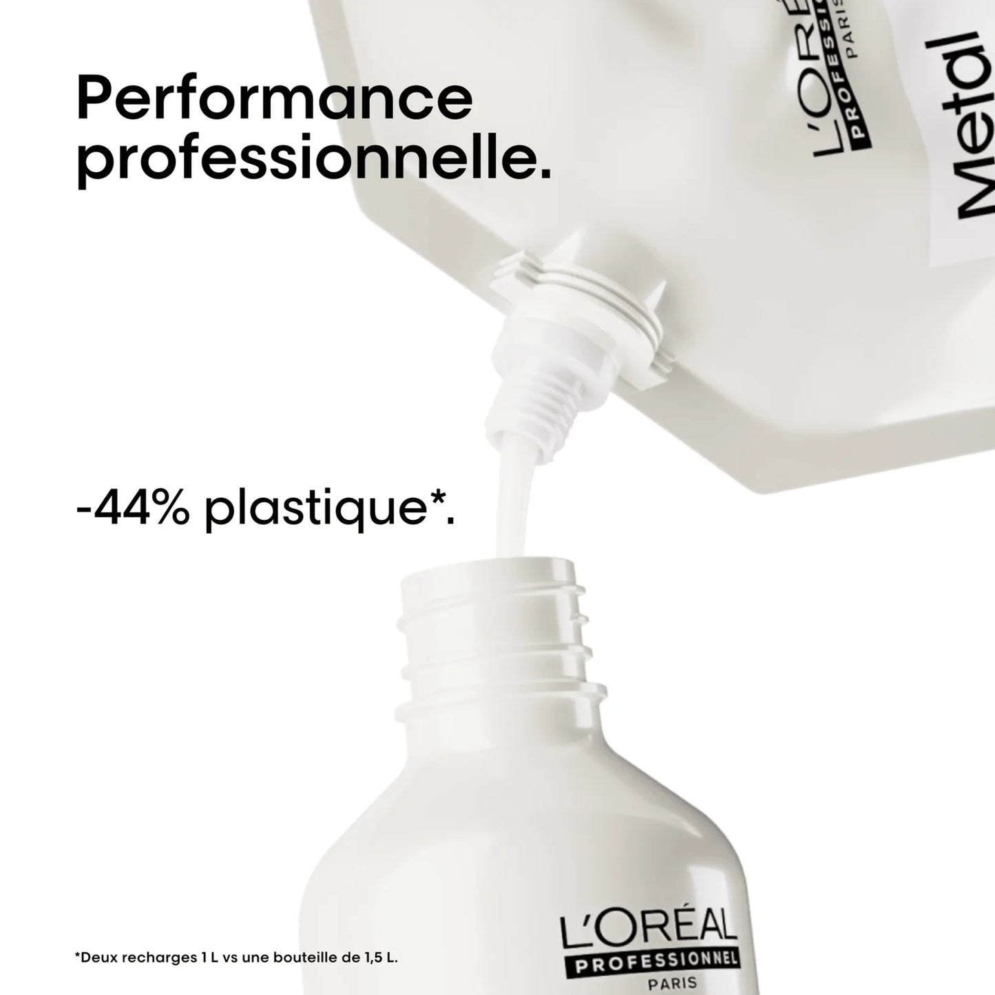 Recharge Crème Lavante Shampoing Anti-Métaux 1000 ml Metal Detox - L'Oréal Professionnel