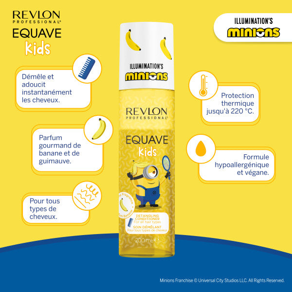 Soin dêmélant a la banane pour enfants 200 ml Equave Kids - Revlon