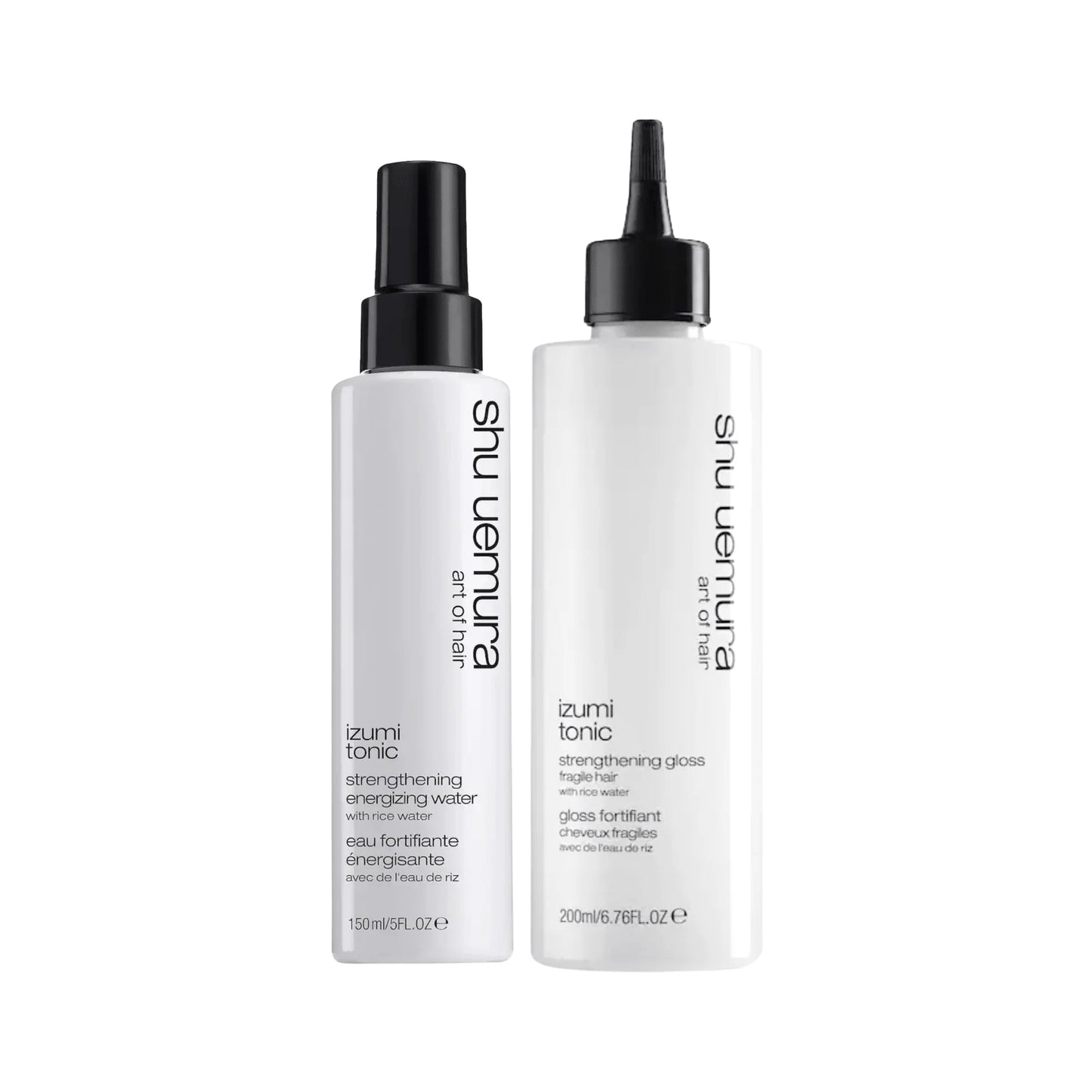 Duo Gloss fortifiant & Eau fortifiante énergisante Izumi Tonic - Shu uemura
