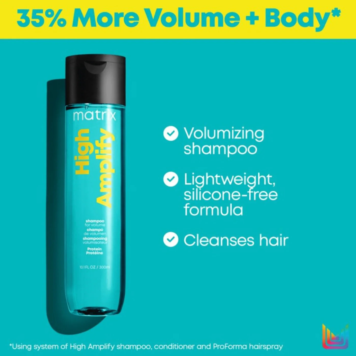 Shampoing pour le volume 1000 ml High Amplify - Matrix