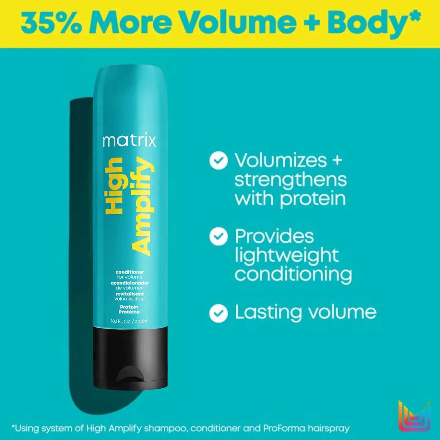 Revitalisant pour le volume 1000 ml High Amplify - Matrix