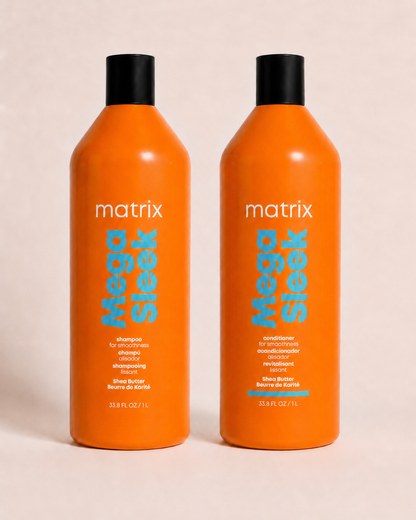 Duo Shampoing & Revitalisant pour cheveux indisciplinés Mega Sleek - Matrix