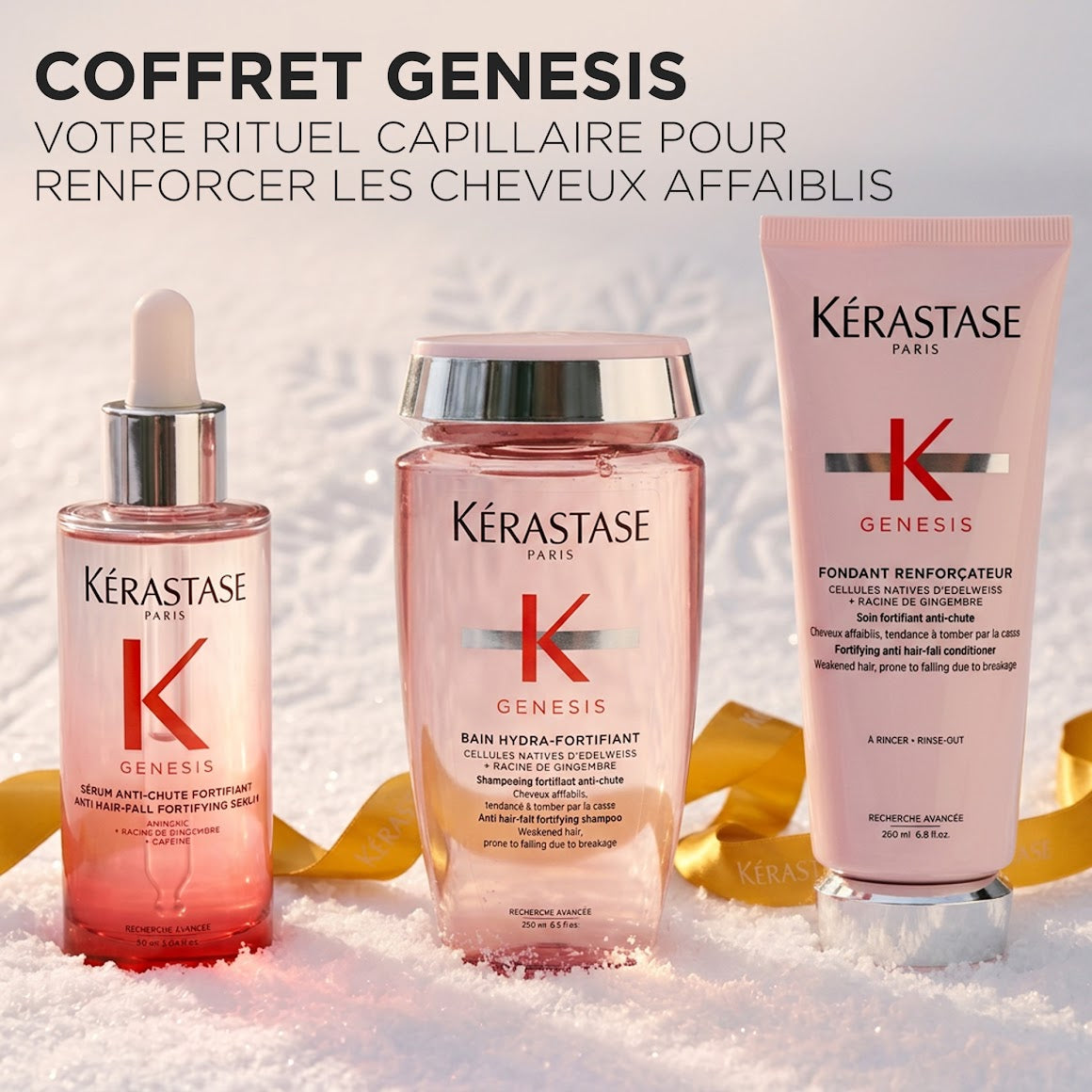 Coffret des fêtes trio Genesis - Kérastase