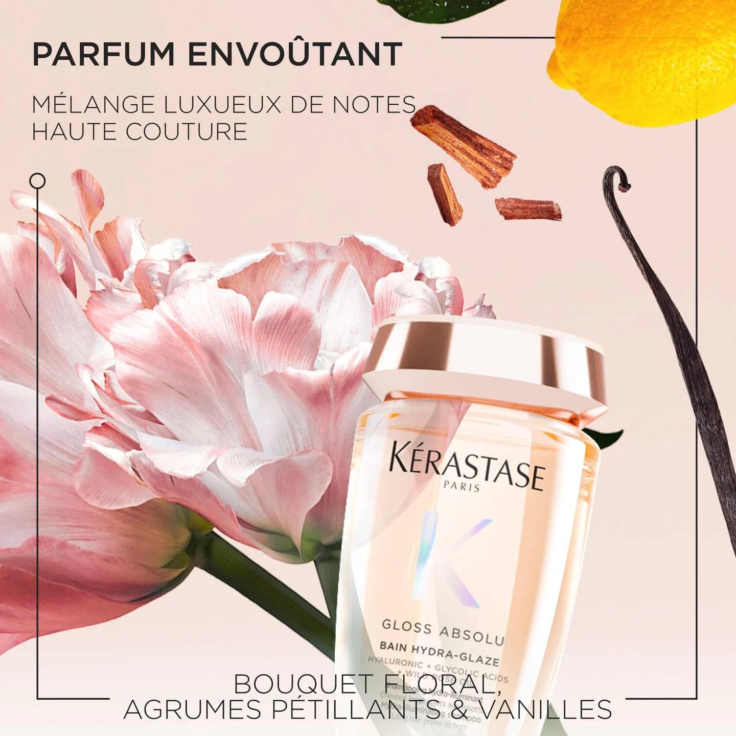 Recharge Bain Hydra-Glaze Gloss Absolu 500 ml - Kérastase