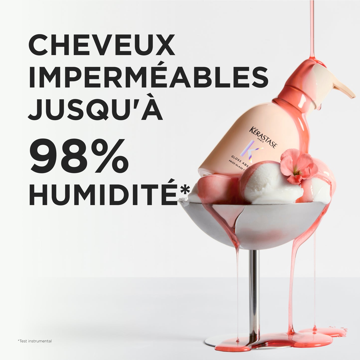 Frizz-Glaze Cream crème thermique pour cheveux moyens à épais sujets aux frisottis 240 ml Gloss Absolu - Kérastase