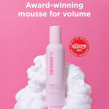 Ornement des Fêtes Mousse Volumisante Puff.Me 58 ml - Design.Me