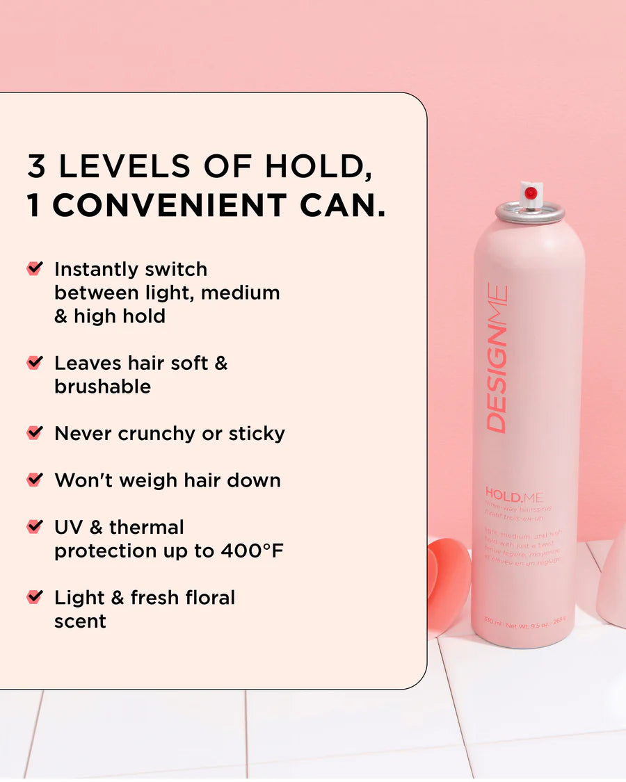 Fixatif 3 en 1 Hold.Me 330 ml - Design.Me