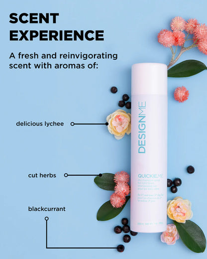 Duo Shampoings Secs Tons Clairs Quickie.Me 339+96 ml  - Design.Me