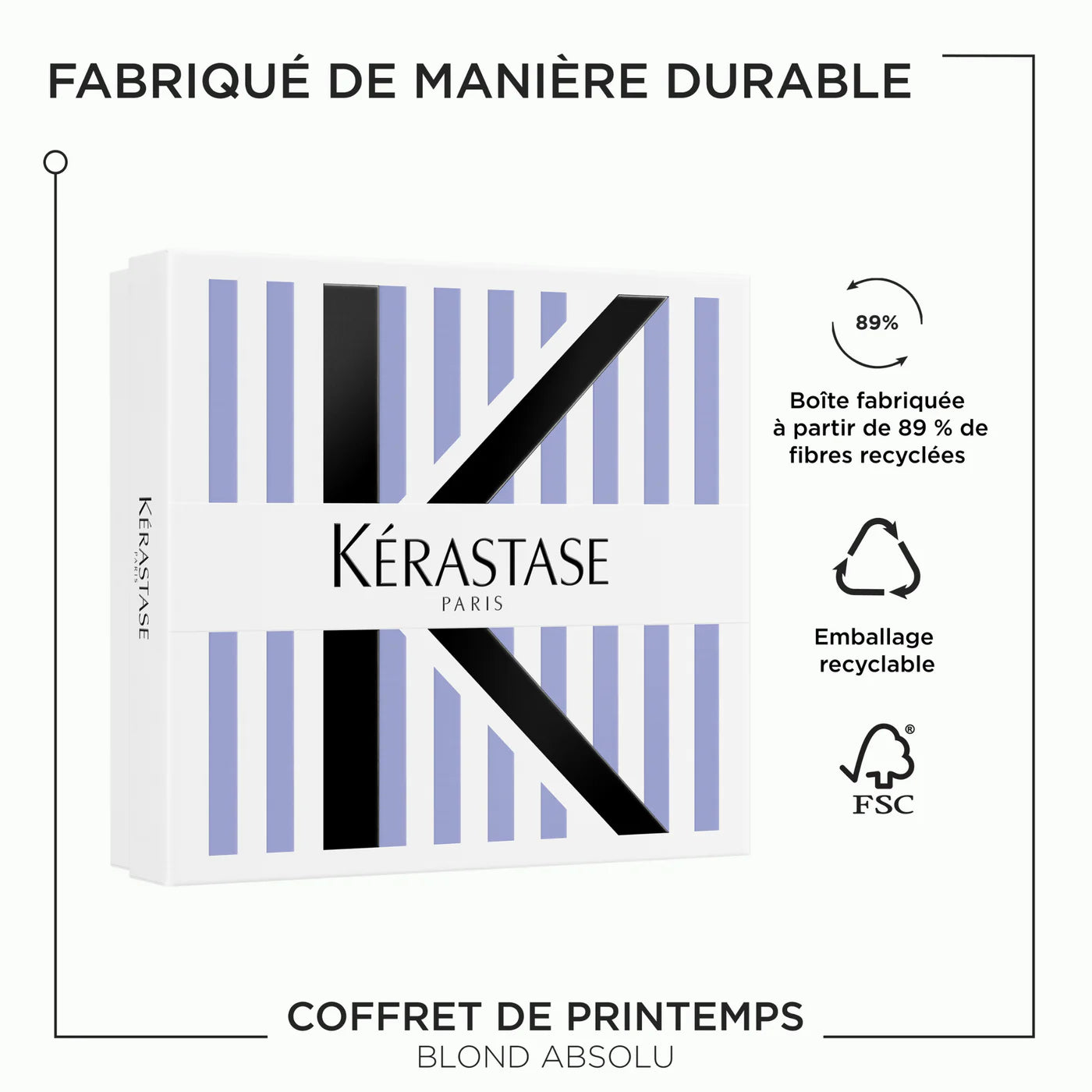 Coffret de Printemps illuminateur pour Cheveux Blonds Blond Absolu - Kérastase