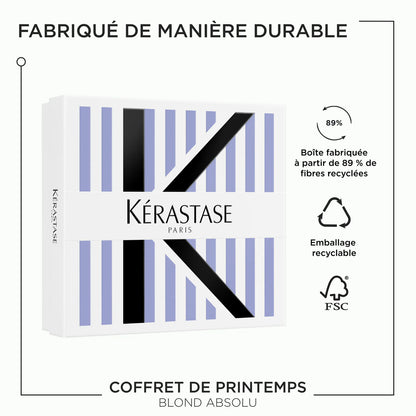 Coffret de Printemps illuminateur pour Cheveux Blonds Blond Absolu - Kérastase