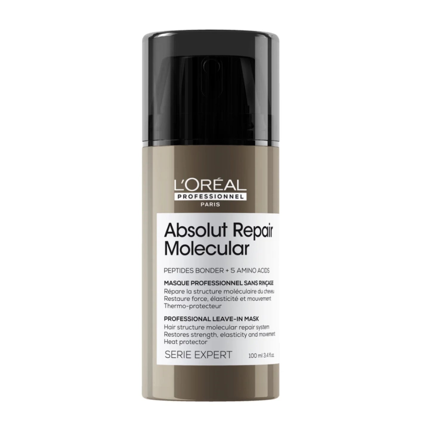 Masque sans rinçage Absolut Repair Molecular 100 ml - L'Oréal Professionnel
