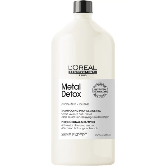 Shampoing-Crème Lavante Anti-Metal Metal Detox 1.5 L - L'Oréal Professionnel