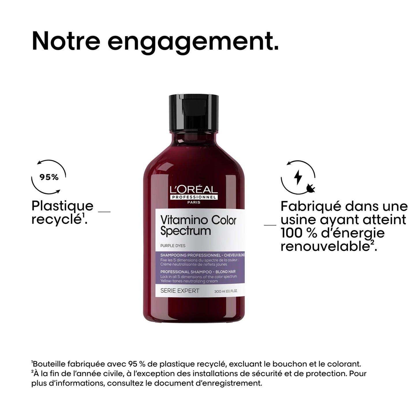 Shampoing Violet Vitamino Color Spectrum 300 ml - L'Oréal Professionnel