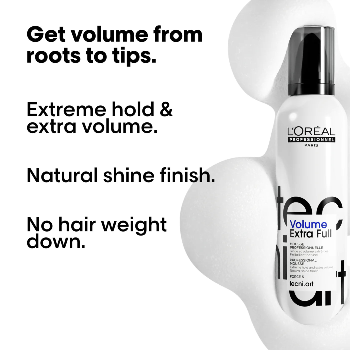 Mousse Full Volume Extra Tecni.Art 250 ml - L'Oréal Professionnel