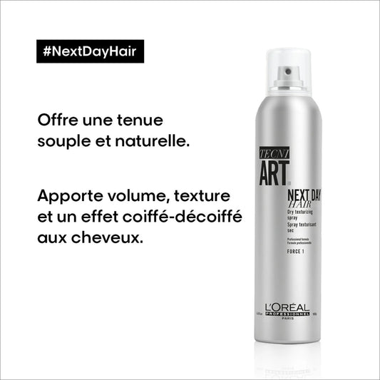 Spray Next Day Hair Tecni.Art 193 g - L'Oréal Professionnel