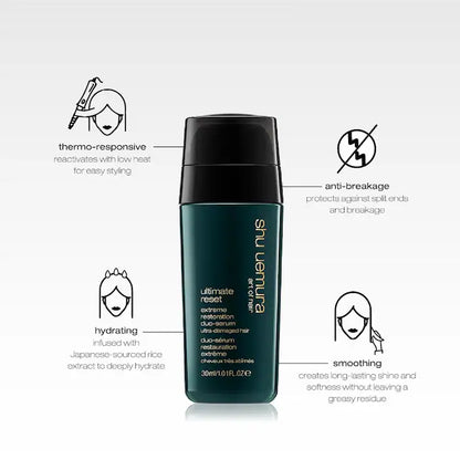 Sérum duo réparation Ultimate Reset 30 ml - Shu uemura