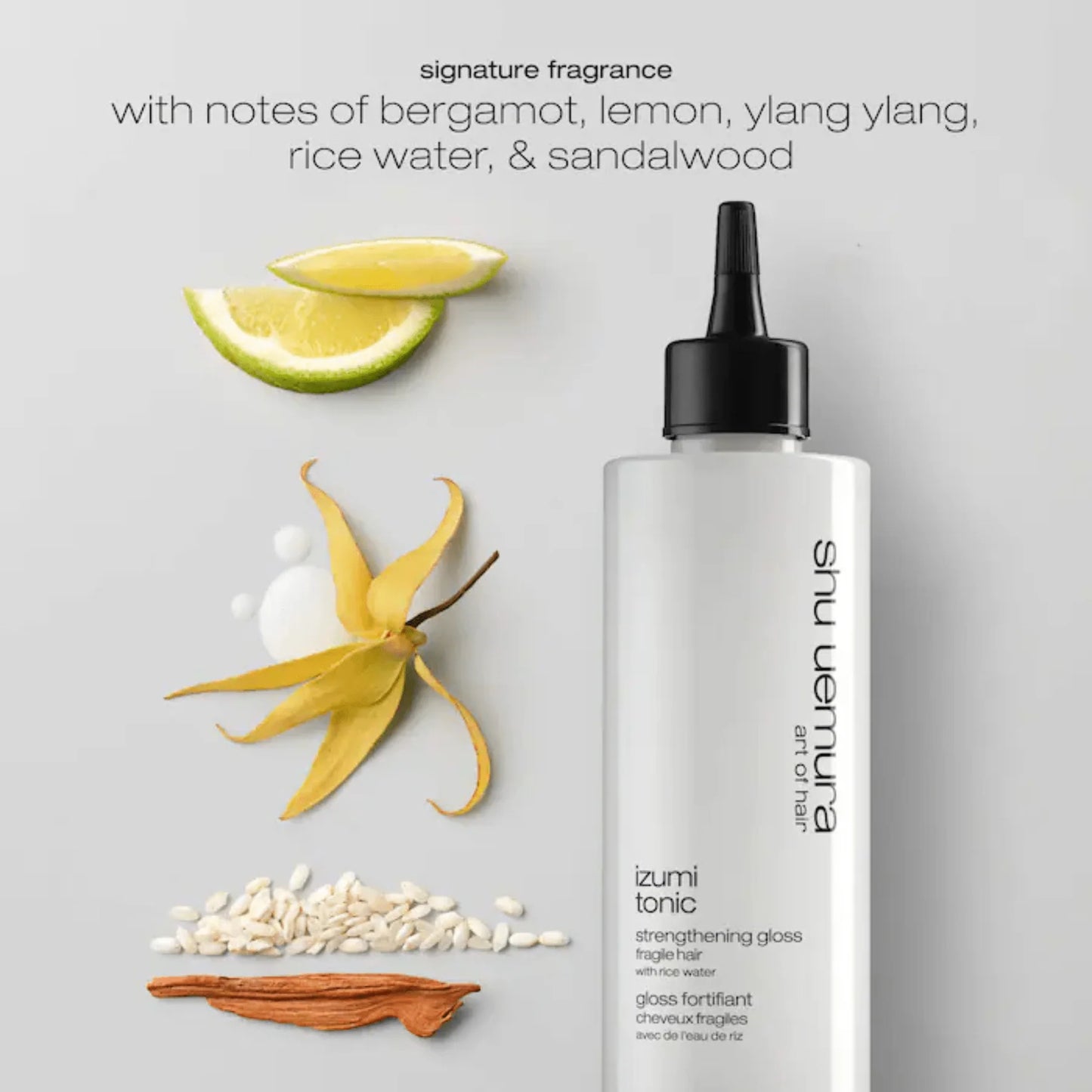 Gloss Fortifiant pour cheveux fragiles 200 ml Izumi Tonic - Shu uemura